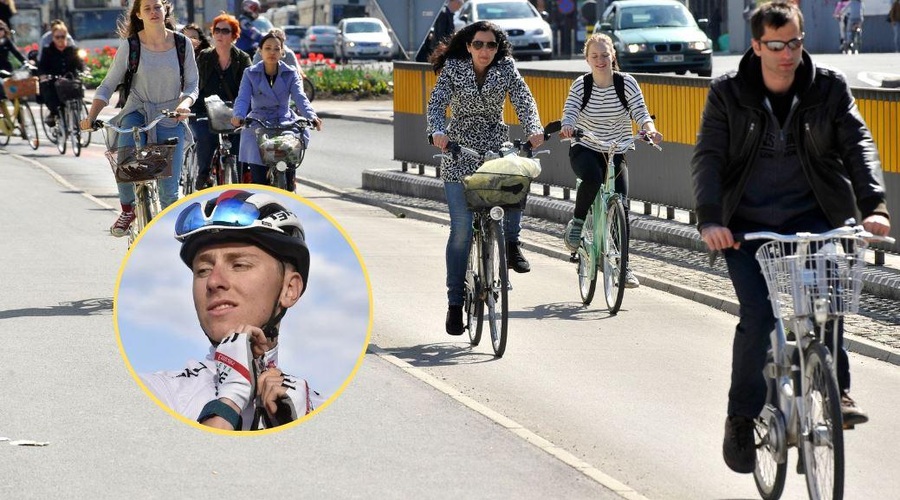 Ljubljanski kolesarki prekipelo: mestni "Pogačarji", umirite se, to ni Tour de France! (foto: Bobo/Profimedia/fotomontaža)