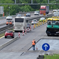 avtocesta, delo na cesti