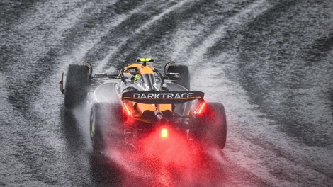 formula 1, Lando Norris, McLaren, dež
