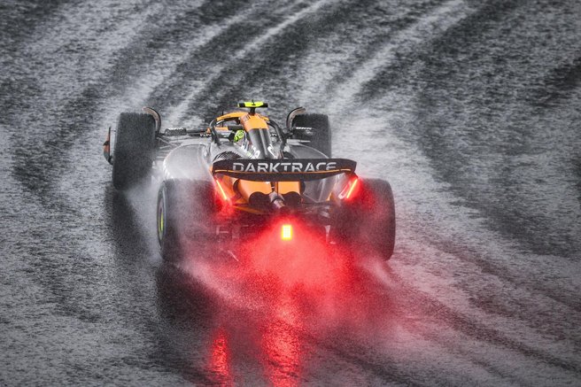 formula 1, Lando Norris, McLaren, dež
