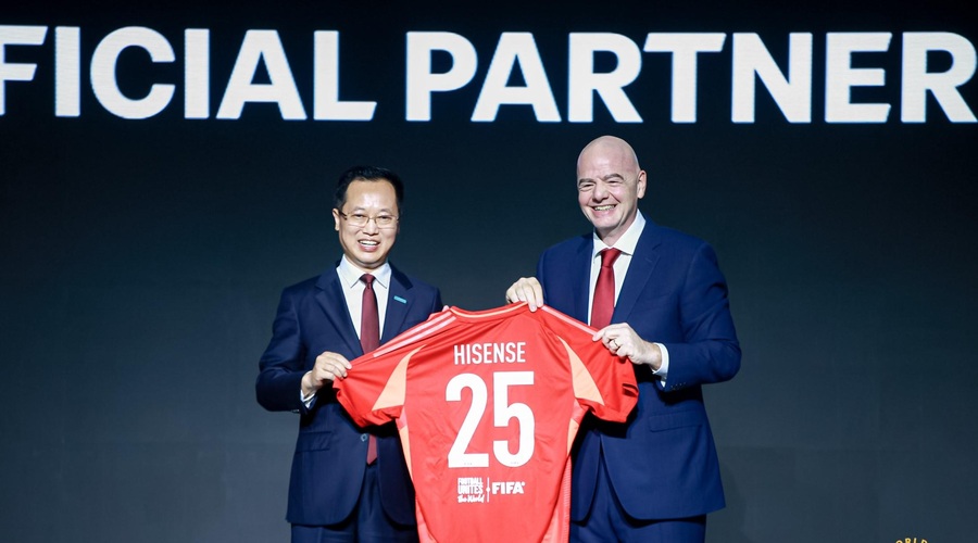 Hisense imenovan za prvega uradnega partnerja FIFA klubskega svetovnega prvenstva 2025 (foto: promocijska fotografija)