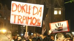 srbija, protest, novi sad