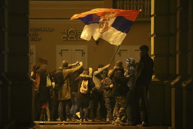 srbija, protest, novi sad