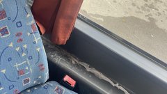 nadomestni prevoz umazanija avtobus