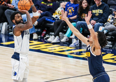 Denver po tesni končnici ugnal Dallas, Mavericks kljub izjemnemu Irvingu ostali praznih rok