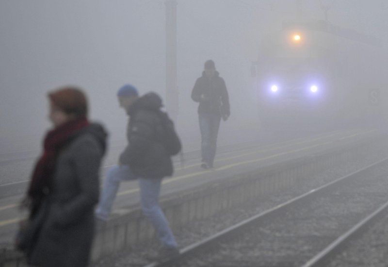 Megla in oblačnost bosta vztrajala vsaj še nekaj dni.