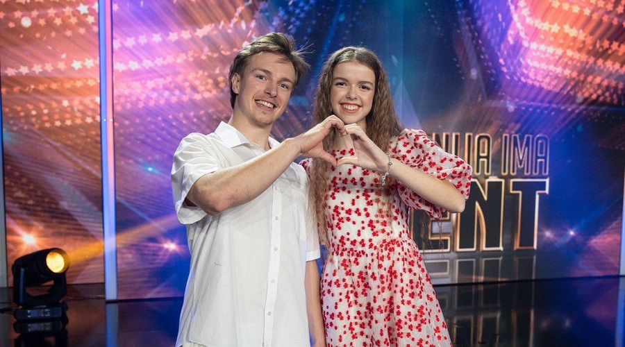 V finale talentov gresta Eva in Tilen, vsi gledalci pa niso bili navdušeni (foto: POP TV)