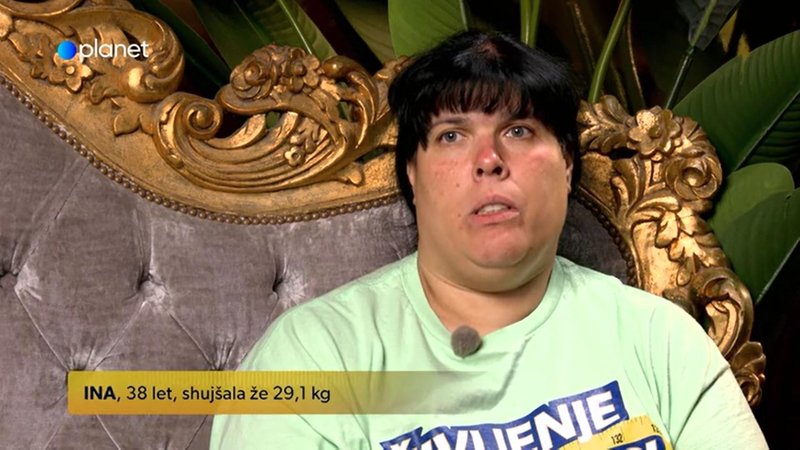 Ina je v šovu stradala in lagala trenerjem.