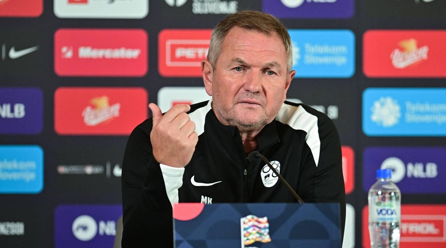Slovenska reprezentanca proti Norveški: Brekalo in Kek optimistična pred odločilno tekmo (foto: Nzs)