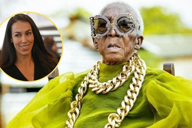 Zambija babica Chola modna ikona Tina Gaber