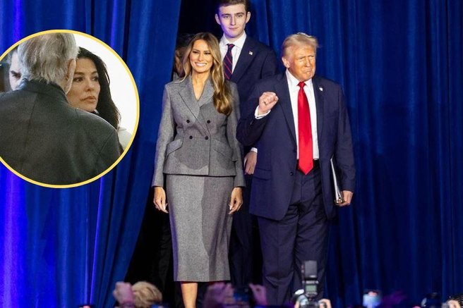Donald Trump Melania Trump Barron Trump
