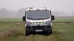 Gancani letalska nesreca policija