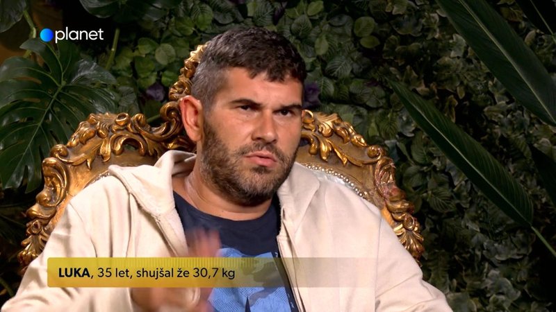 Luka po šovu pridobil nekaj kilogramov, tako je videti danes