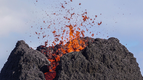 vulkan lava