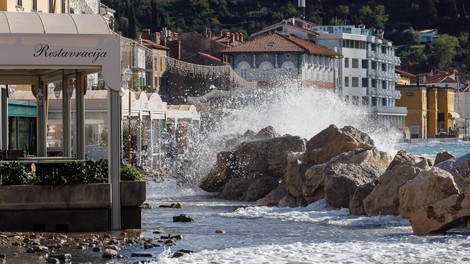 piran vreme neurje