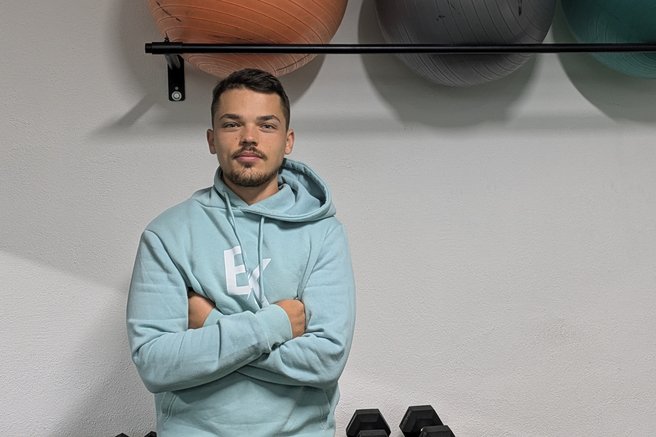 šport aktivnost zima fitnes vaje za moč Blaž Klemenc