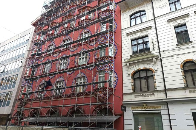 Vurnikova hisa Miklosiceva Ljubljana dela