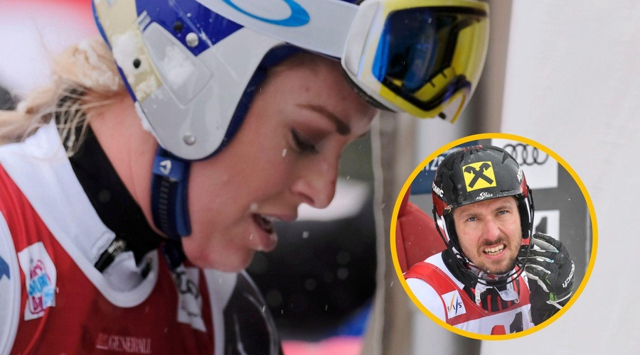 Po plazu kritik na račun Lindsey Vonn se je oglasil Marcel Hirscher (foto: Profimedia/fotomontaža)