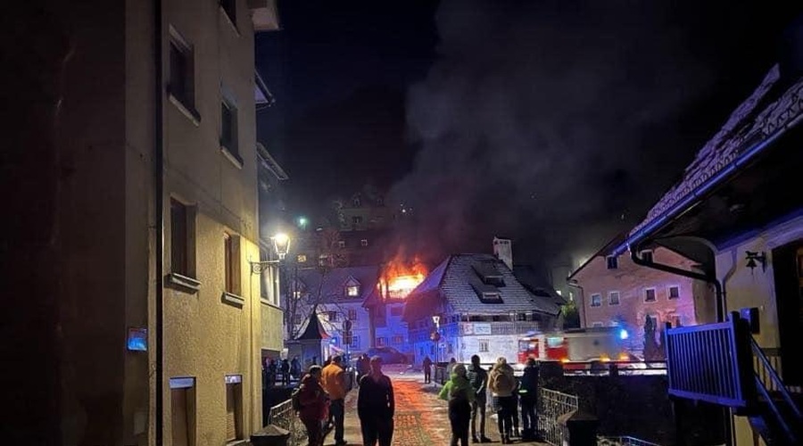 Grozljive posledice požara v Tržiču: Waldi ni preživel (foto: PGD Tržič FB)