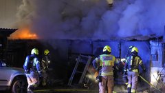 požar Slovenija Ljubljana gasilec gasilci Celovška cesta Vižmarje