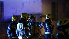 požar Slovenija Ljubljana gasilec gasilci Celovška cesta Vižmarje