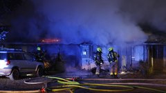 požar Slovenija Ljubljana gasilec gasilci Celovška cesta Vižmarje