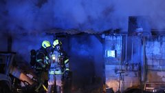 požar Slovenija Ljubljana gasilec gasilci Celovška cesta Vižmarje
