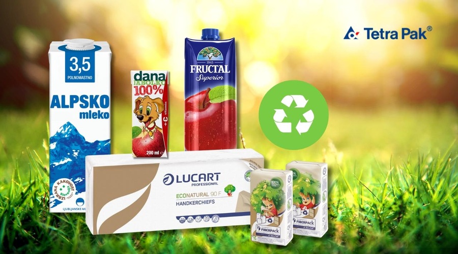 Pravilno ravnanje potrošnikov z izpraznjeno embalažo Tetra Pak omogoči, da zaživi novo življenje (foto: promocijska fotografija)