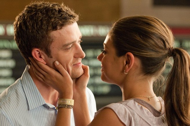 Justin Timberlake Mila Kunis ljubezen prijateljstvo odnosi zaljubljenost razmerje zveza par