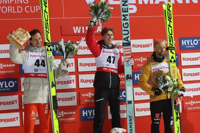 zmagovalne stopničke, smučarski skoki