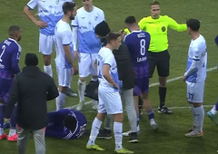 Škandalozen transparent na slovenskem nogometnem stadionu: otroci, glejte stran, te besede so neprimerne!