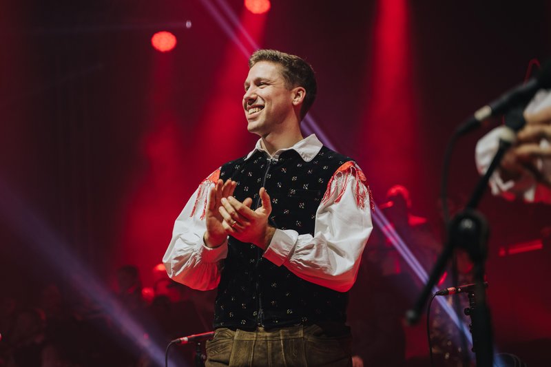 Ansambel Saša Avsenika Sašo Avsenik koncert Hala Tivoli