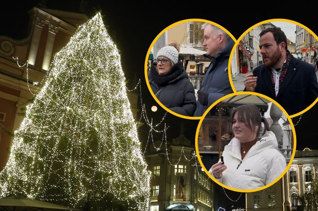 Mimoidoči brez dlake na jeziku o praznični Ljubljani: "Lani mi je bila bolj ... " (VIDEO)