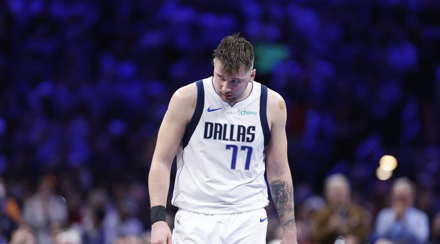 Luka Dončić in Dallas izpadla iz boja za pokal NBA (foto: Profimedia)