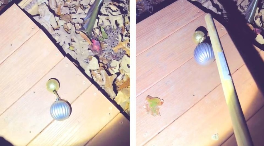 Grozljiva TikTok božična zgodba: "V božičnih okraskih je nekaj prasketalo. Zato sem enega razbila …" (foto: TikTok (zajem zaslona))