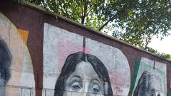 Grafit slavne plesalke Isadore Duncan, ki je tako kot številni drugi umetniki rada bivala v Opatiji.