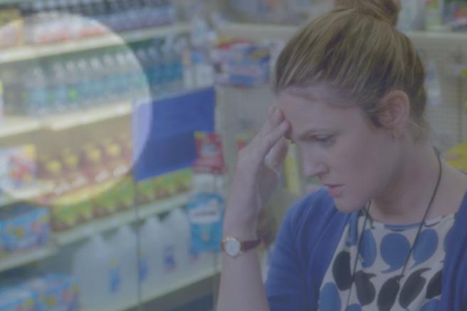 Drew Barrymore polna luna zaskrbljenost pozabljivost