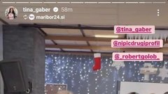 Robert Golob Tina Gaber starostniki Dom Danice Vogrinec ples