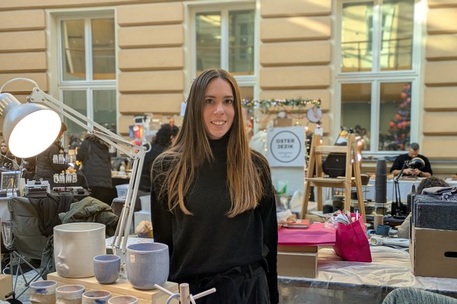 Od blizu keramika ustvarjanje Sanyam ceramics Sanja Manojlovič