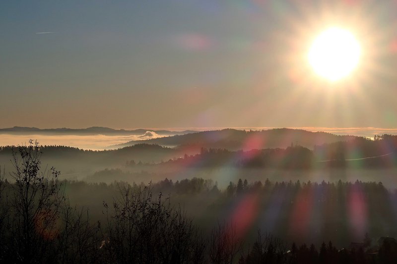 vreme, oblačno, dež