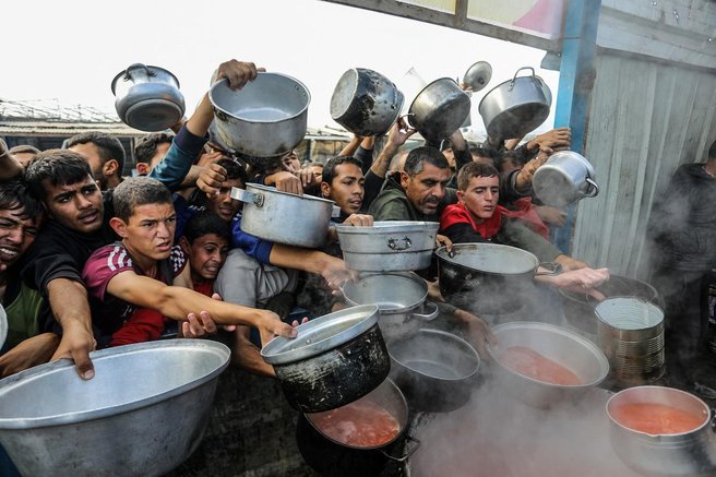 gaza hrana pomanjkanje