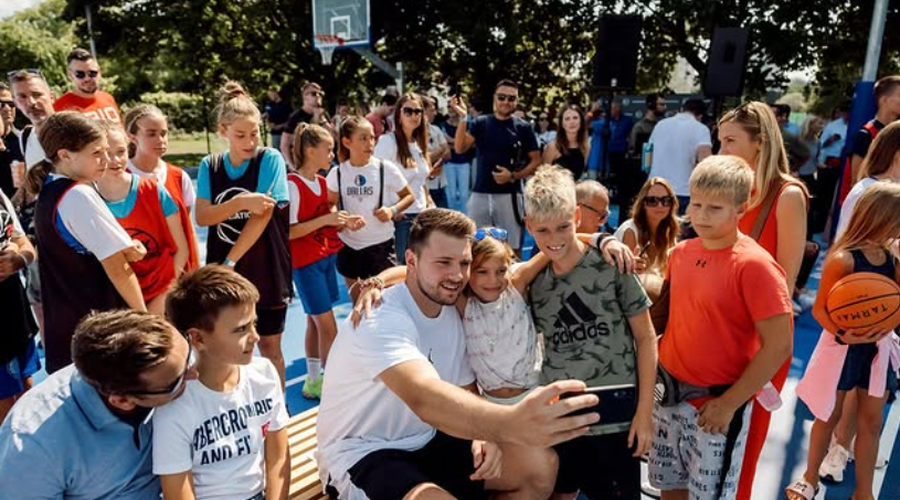 Svetovni dan košarke: Luka predstavlja svojo vizijo za preoblikovanje mladinske košarke (foto: Instagram)