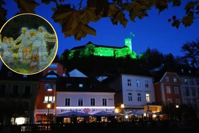 Ljubljanski grad impresionizem razstava