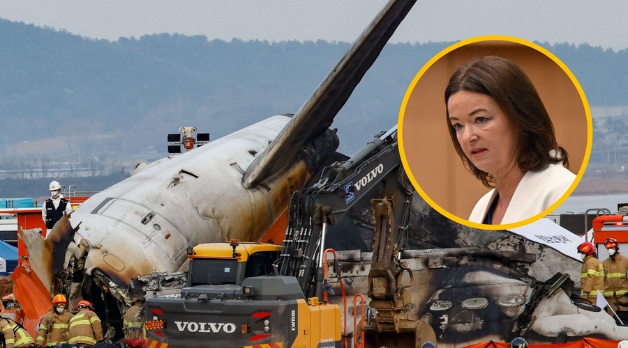 Tanja Fajon po letalski nesreči v Južni Koreji izrazila sožalje (foto: Profimedia)