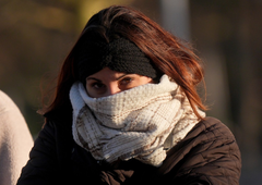 Zbudili se bomo v polarni mraz: temperature se bodo spustile do -20 stopinj Celzija