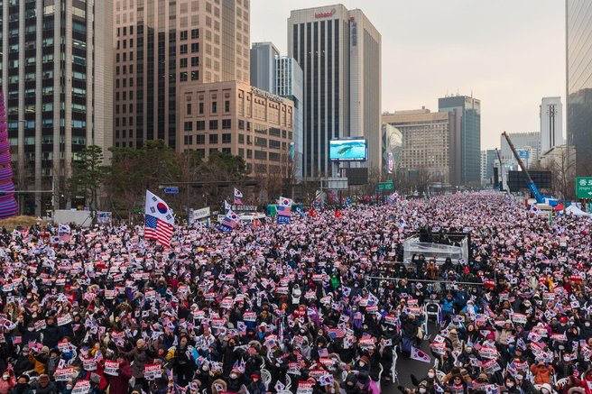juzna koreja protesti