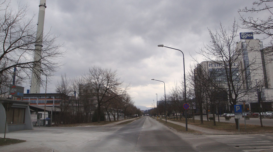 Predvidoma do sredine marca popolna zapora te ceste v Ljubljani (foto: Wikipedia)