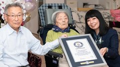 Tomiko Itooka Guinnessova knjiga rekordov starost