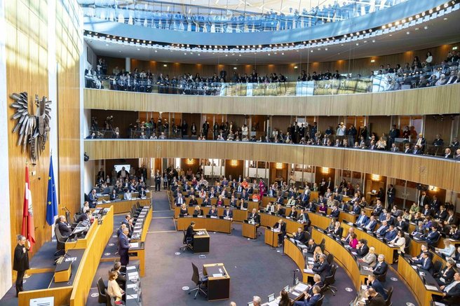 Avstrija, Dunaj, parlament