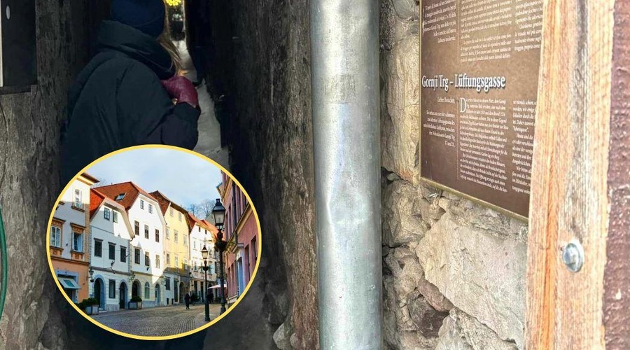 Skriti predor v središču Ljubljane, ki navdušuje turiste, domačini pa ga le redko opazijo (foto: Uredništvo)